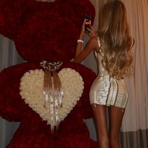 Elegant White Satin Mini Dress